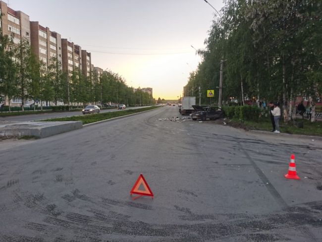 Ухта Столкновение Skoda Octavia и ВАЗ
